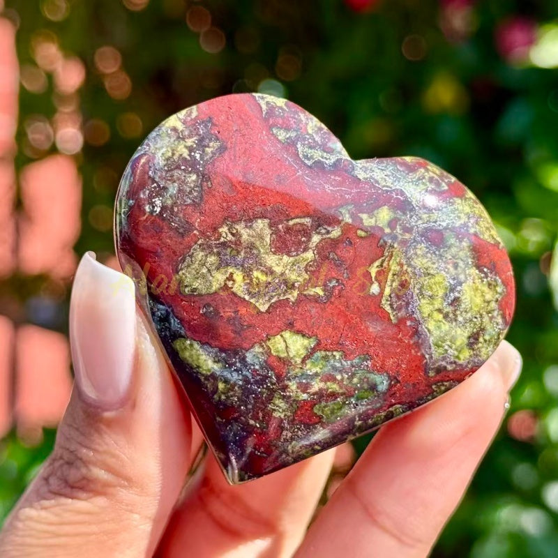 Dragon Blood Stone Heart
