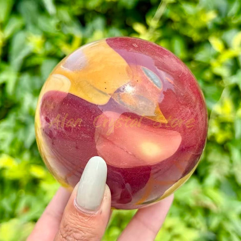 8CM+ Natural Mookite Sphere,large size Crystal Ball.