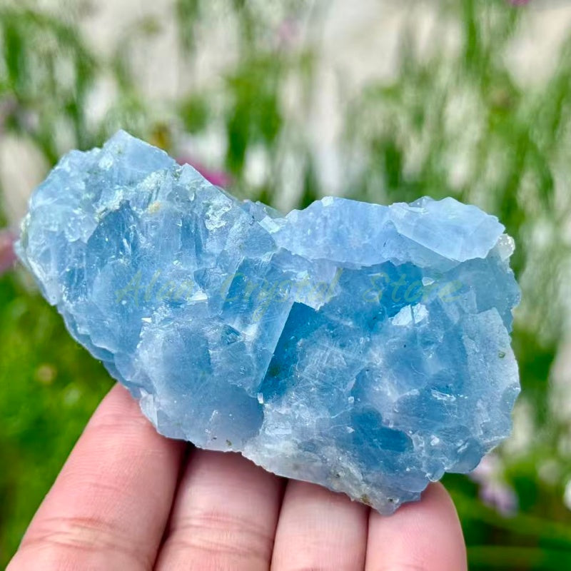 Blue Calcite Rough Specimen