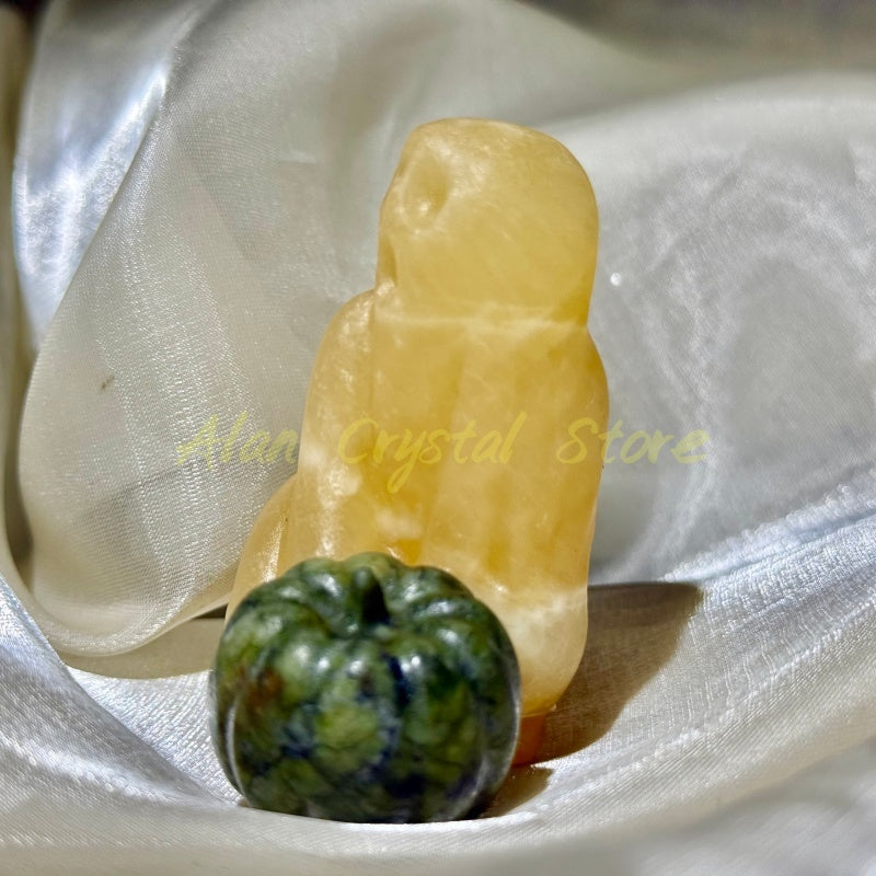 Natural Yellow Calcite Ghost.1PC