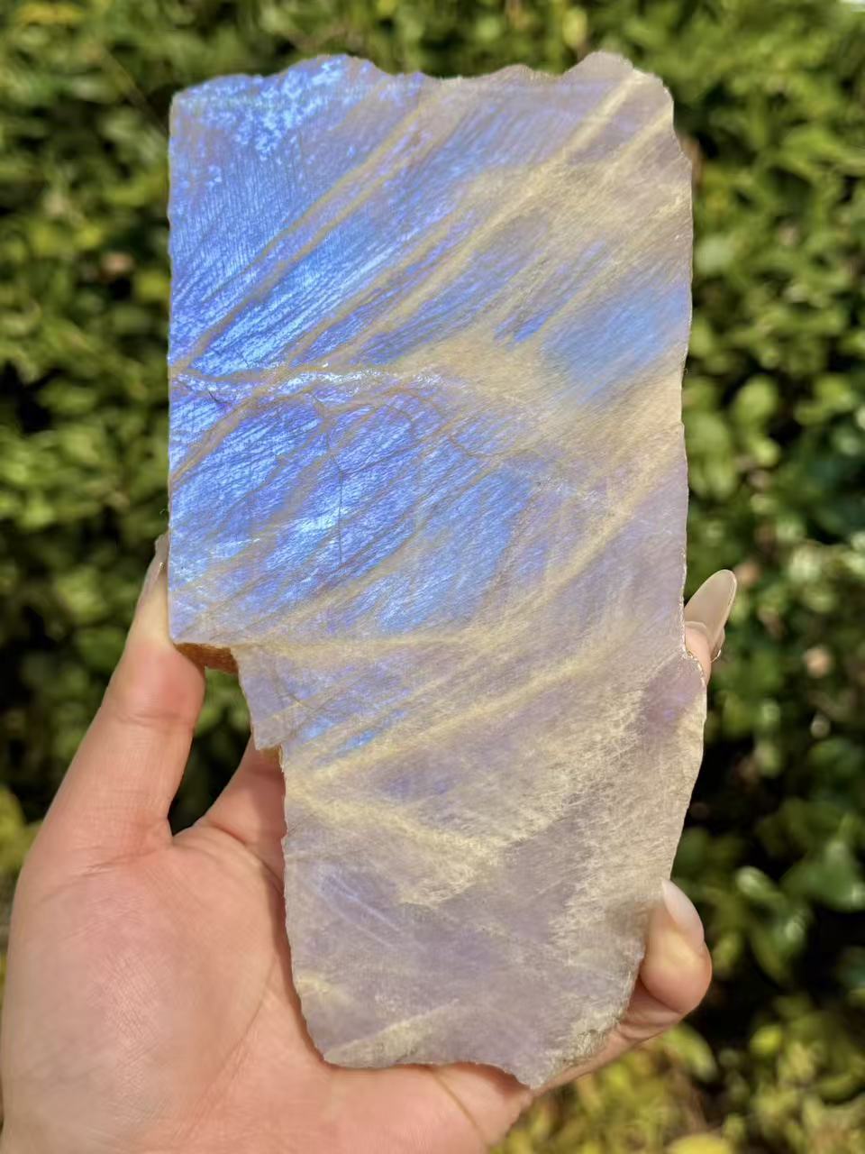 Natural Moon Stone Slice,High Quality Moon Stone