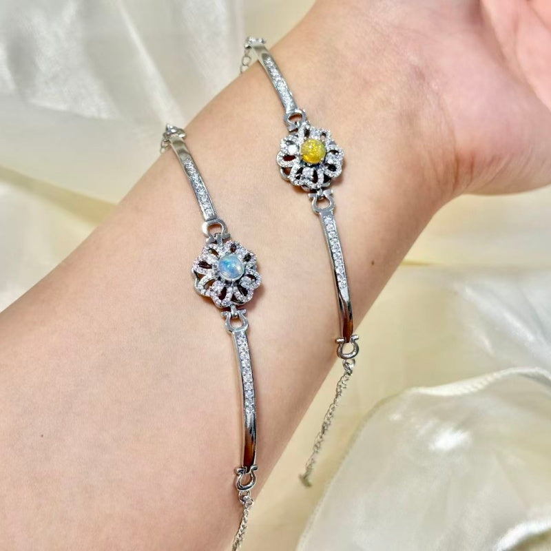 Natural Opal Bracelet.
