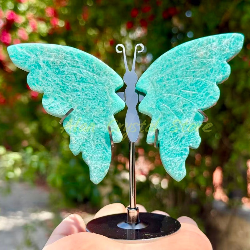 Amazonite Butterfly Wings