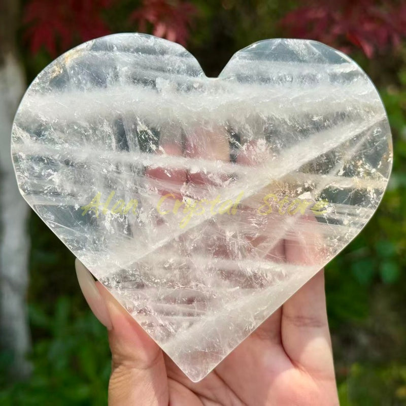 Clear Quartz Big Heart