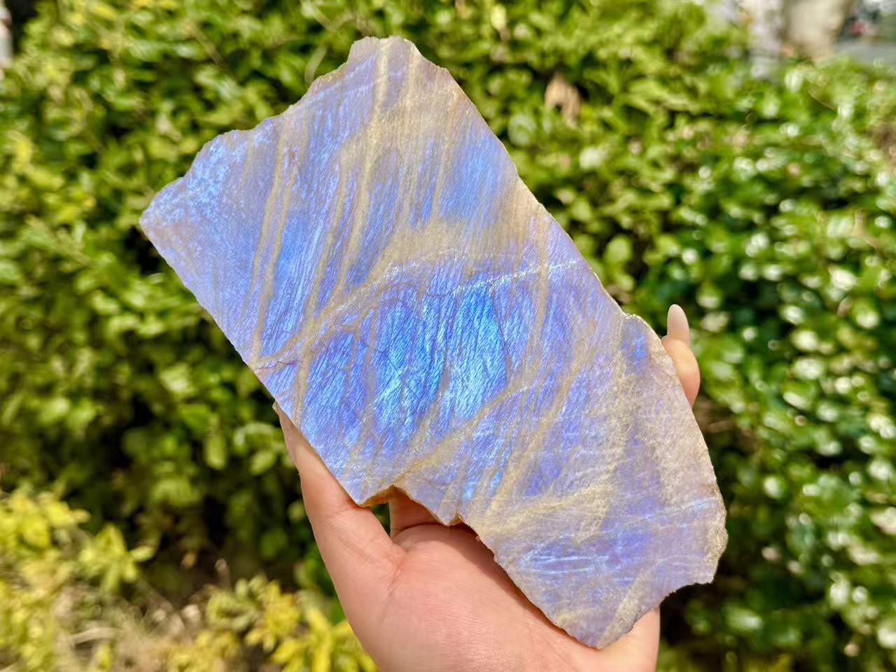 Natural Moon Stone Slice,High Quality Moon Stone