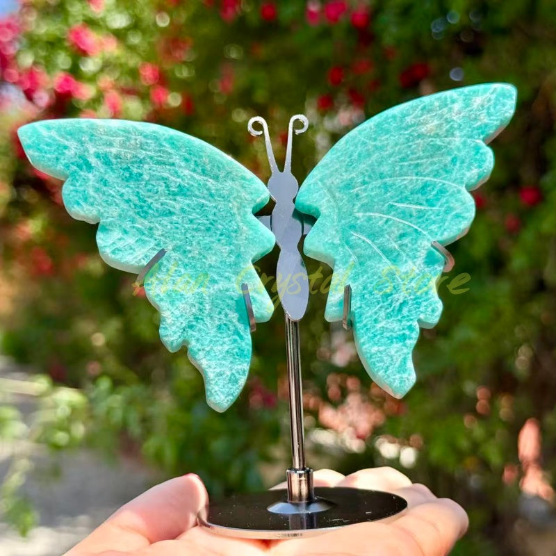 Amazonite Butterfly Wings