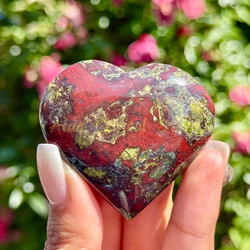 Dragon Blood Stone Heart