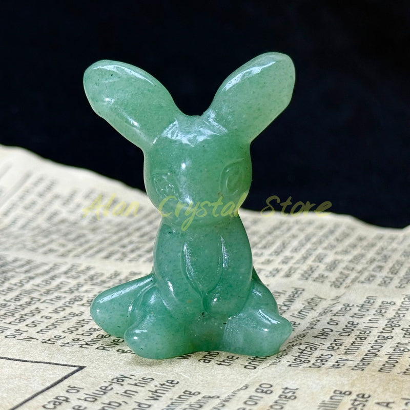 Natural Aventurine Umbreon Carving.1PC