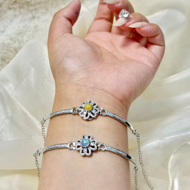 Natural Opal Bracelet.
