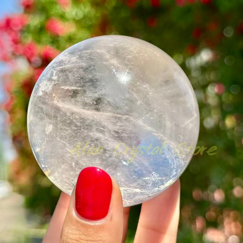 High Quality Clear Quartz Sphere