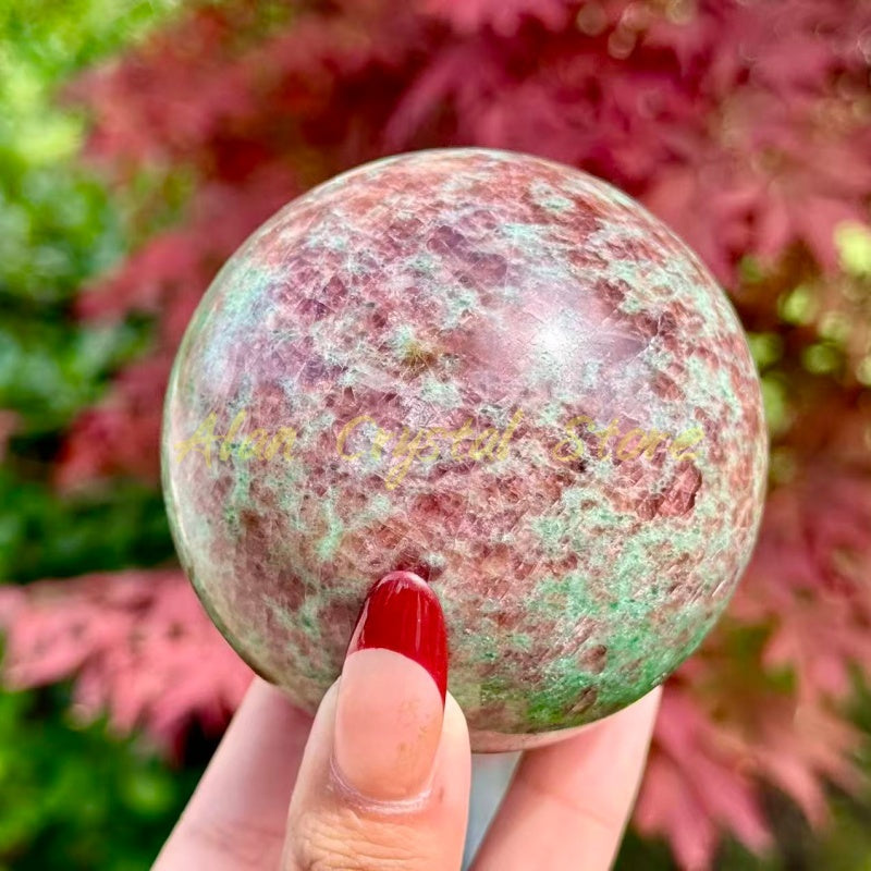 Natural Rose Stone Sphere.1PC