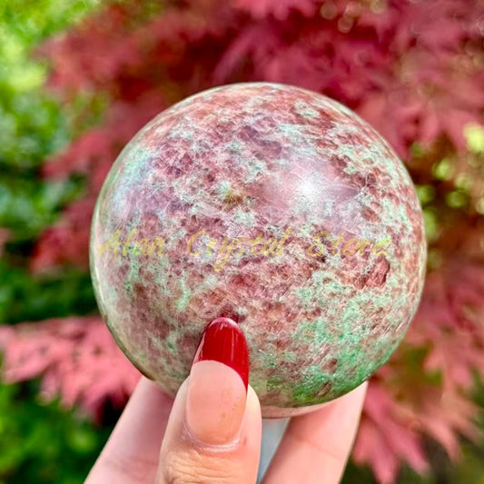 Natural Rose Stone Sphere.1PC
