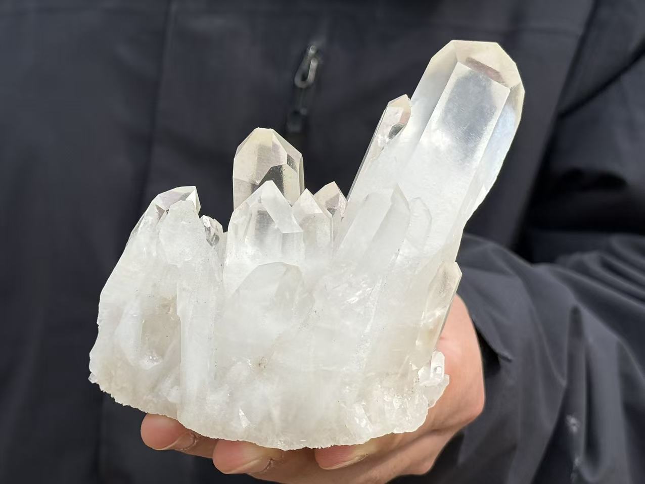 Natural Clear Quartz Cluster,High Quality Crystal Cluster Decor.