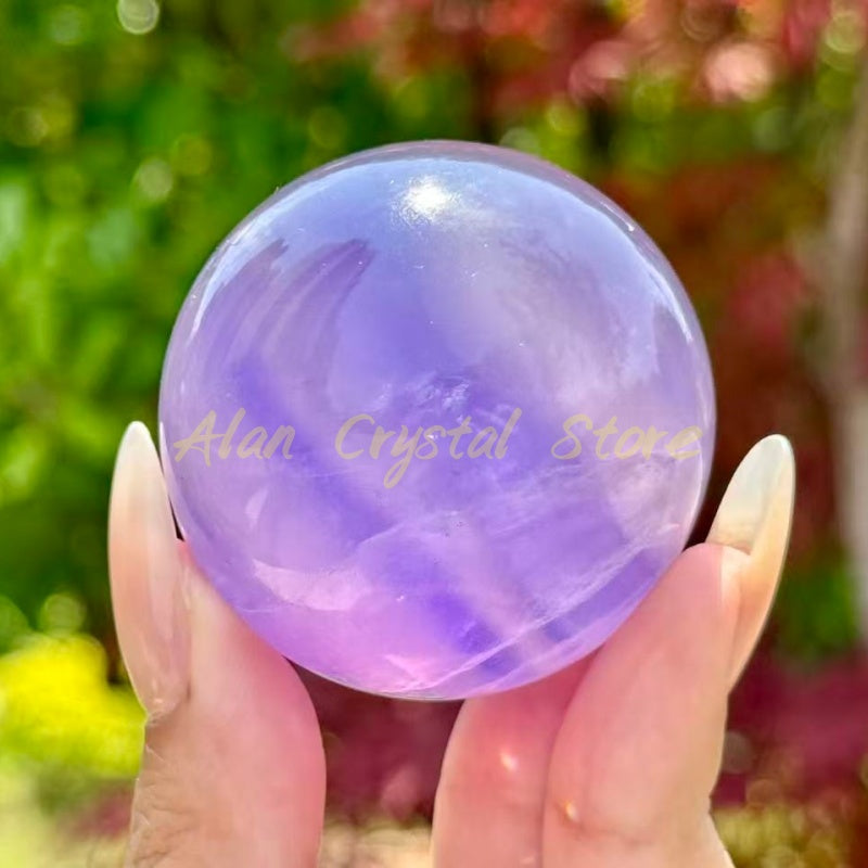 Purple Fluorite Sphere