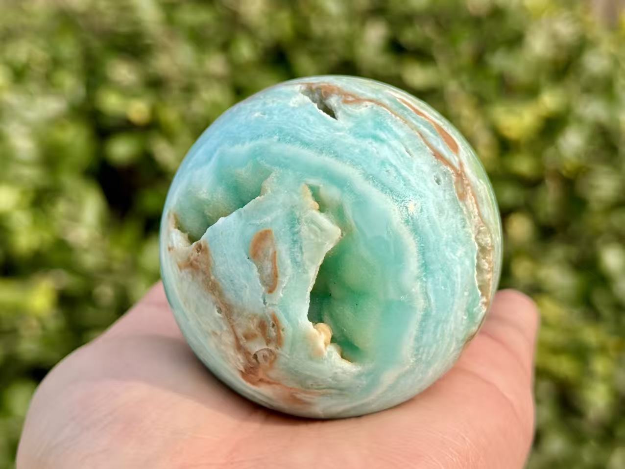 5CM+ Natural Hemimorphite Sphere,Hand Carved Sphere,Quartz Crystal,High Quality Ball,Home Decor,Energy Crystal ball,Crystal Gifts 1PC