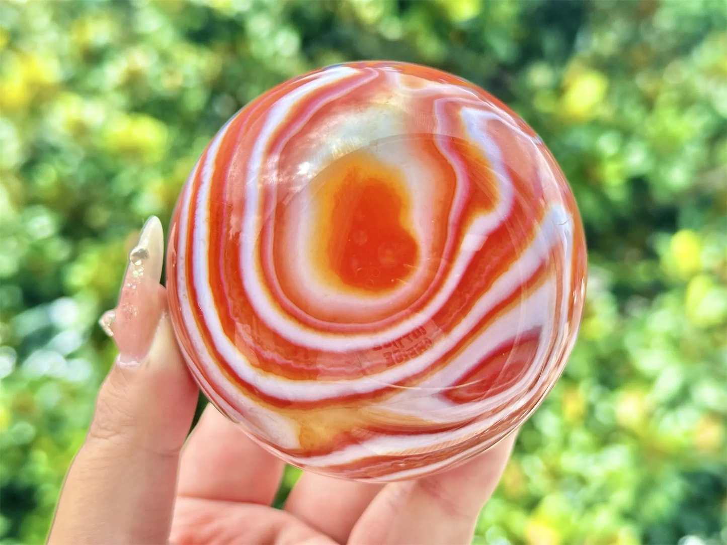 Natural Red Agate Sphere,Agate Geode Ball.Crystal quartz Ball+Free Base