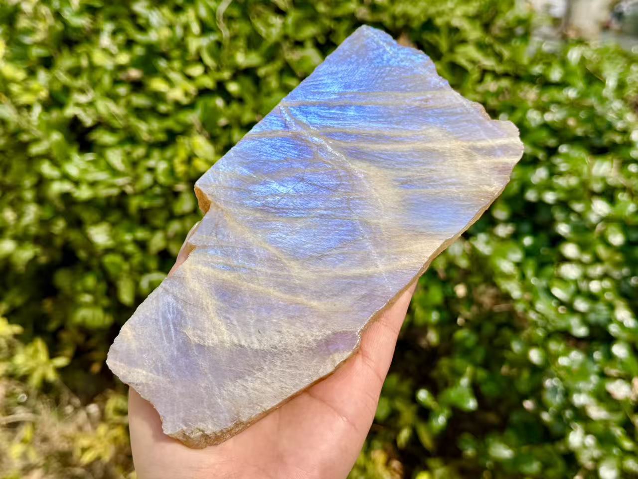 Natural Moon Stone Slice,High Quality Moon Stone
