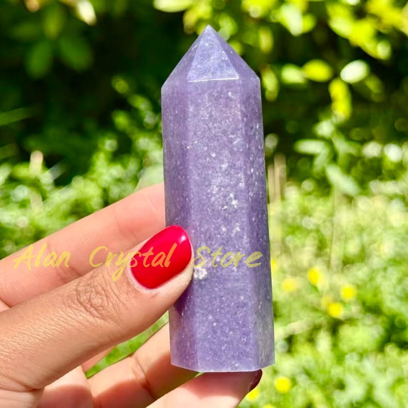 Natural Lepidolite Obelisk.1PC