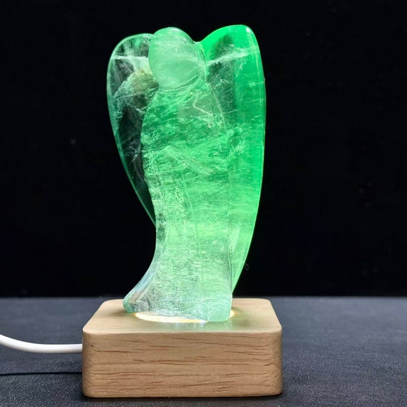 Natural Fluorite Angel.