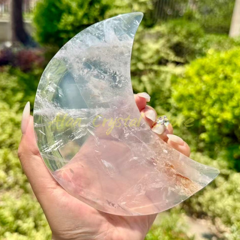 Clear Quartz Big Moon