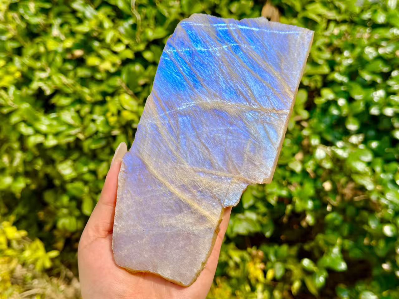 Natural Moon Stone Slice,High Quality Moon Stone