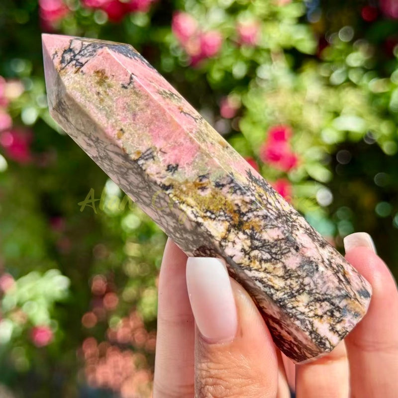 Rhodonite Points