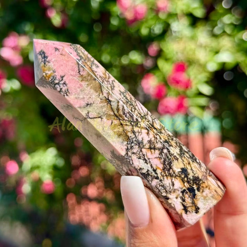 Rhodonite Points