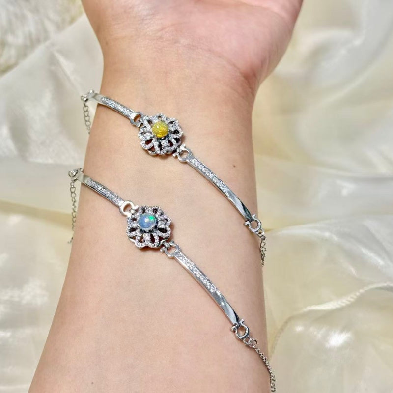 Natural Opal Bracelet.