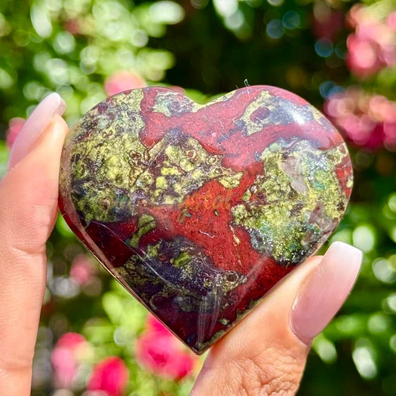 Dragon Blood Stone Heart