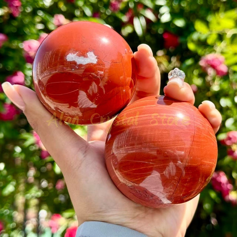 Red Jasper Sphere