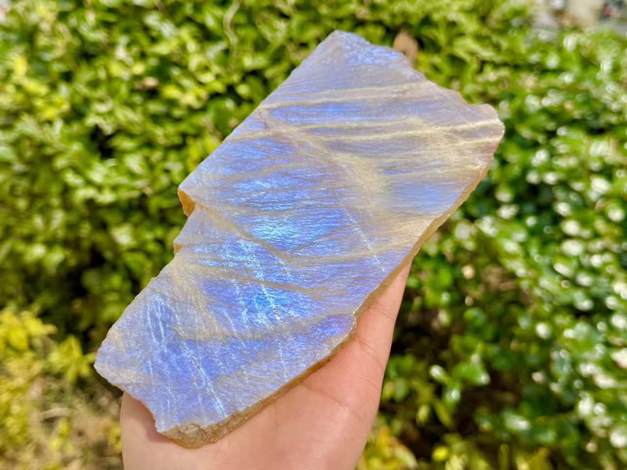 Natural Moon Stone Slice,High Quality Moon Stone