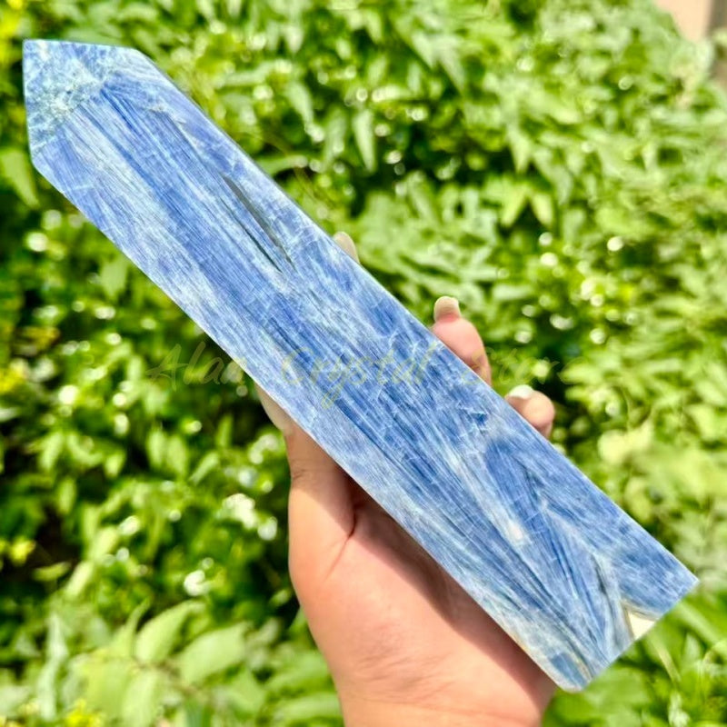 Natural Kyanite Tower,large size tower.