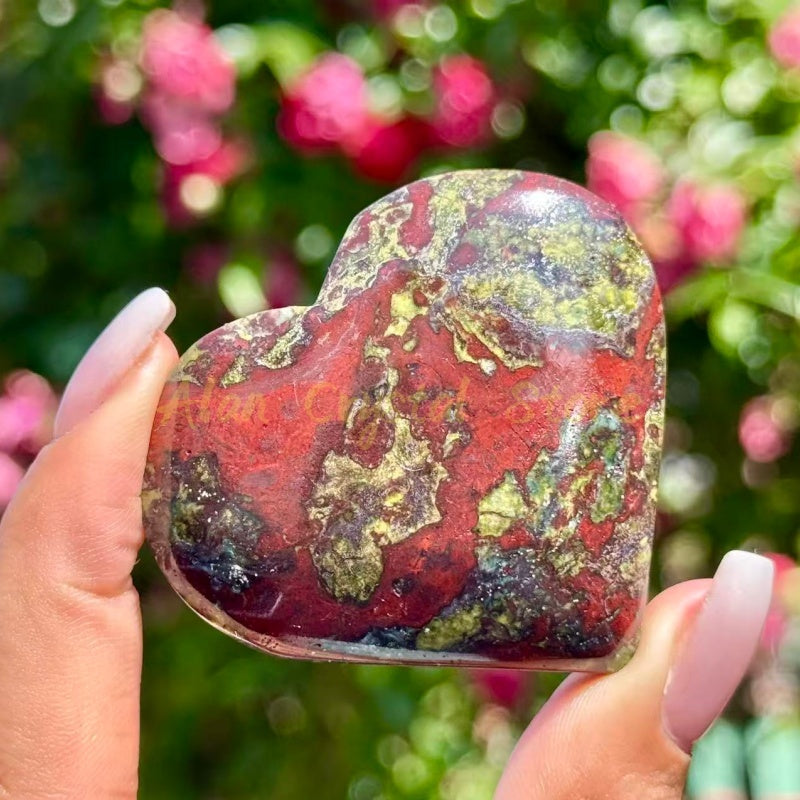 Dragon Blood Stone Heart
