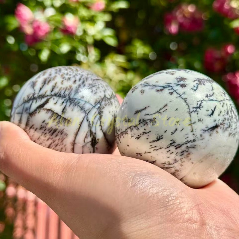 Dendritic Jasper Sphere