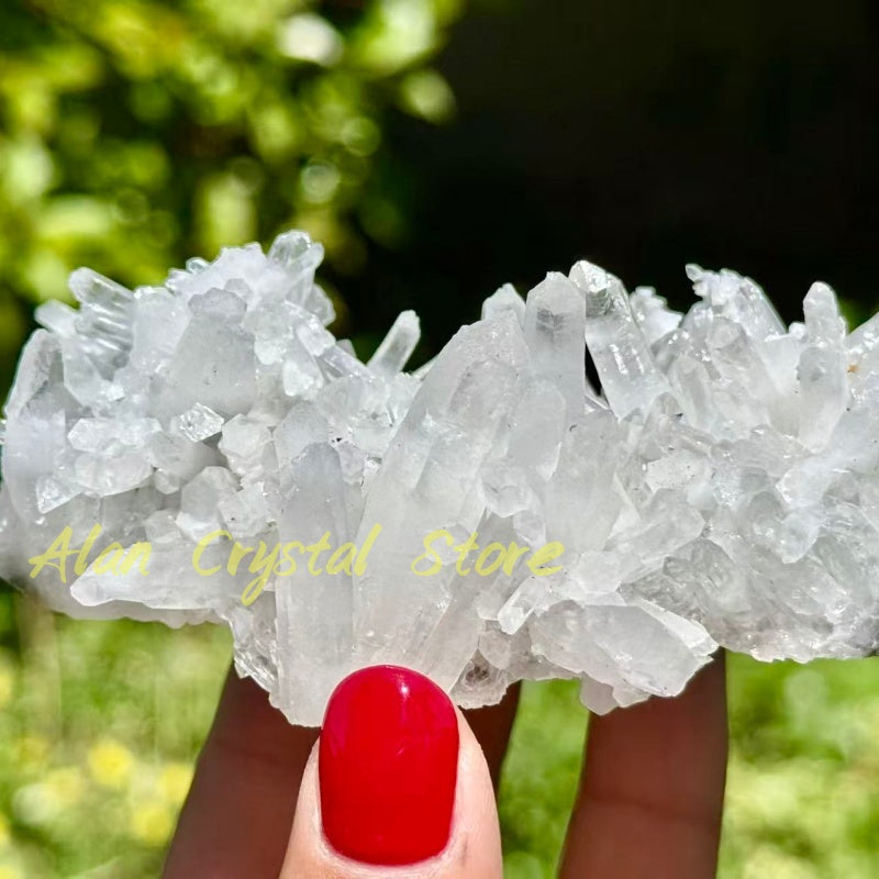 Natural Clear Quartz Cluster.High-quality Crystal Cluster.