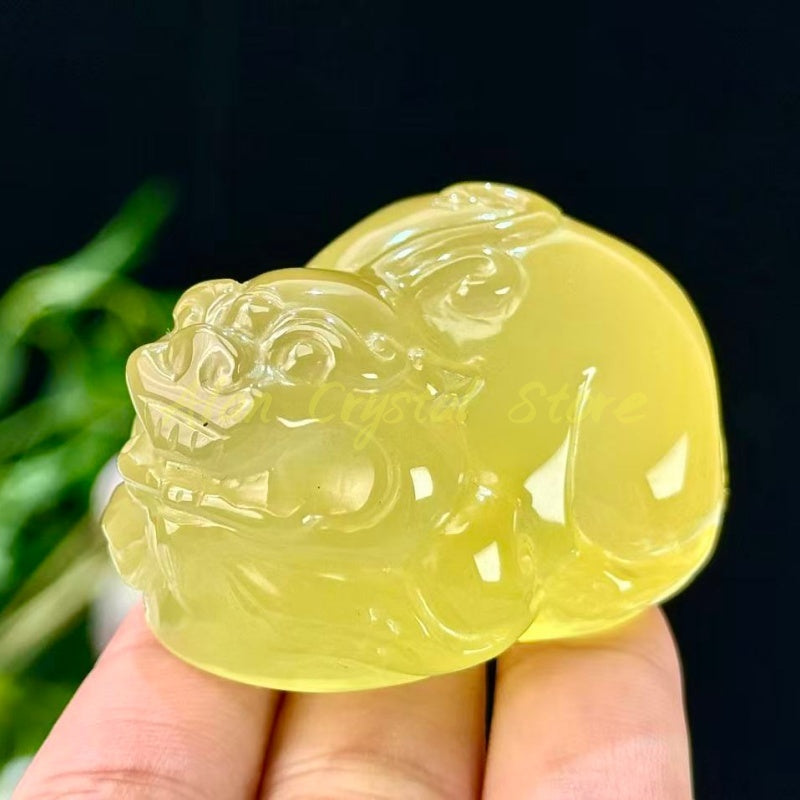 Natural Citrine Pi Xiu,High Quality Citrine.