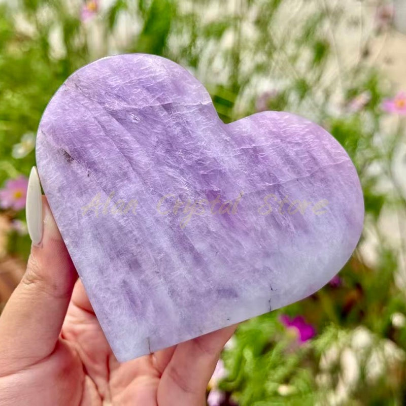 Pink Kunzite Heart