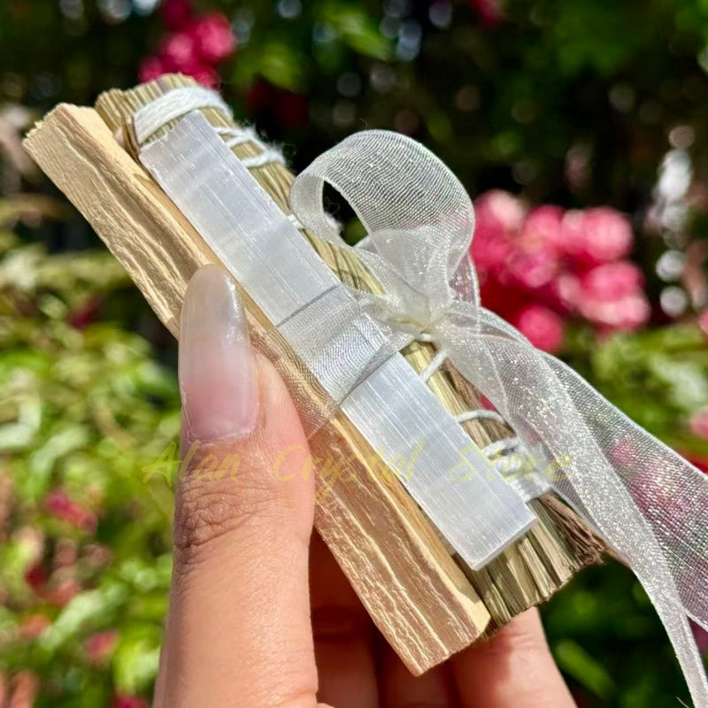 Crystal Pau Santo Sage Energy Sets