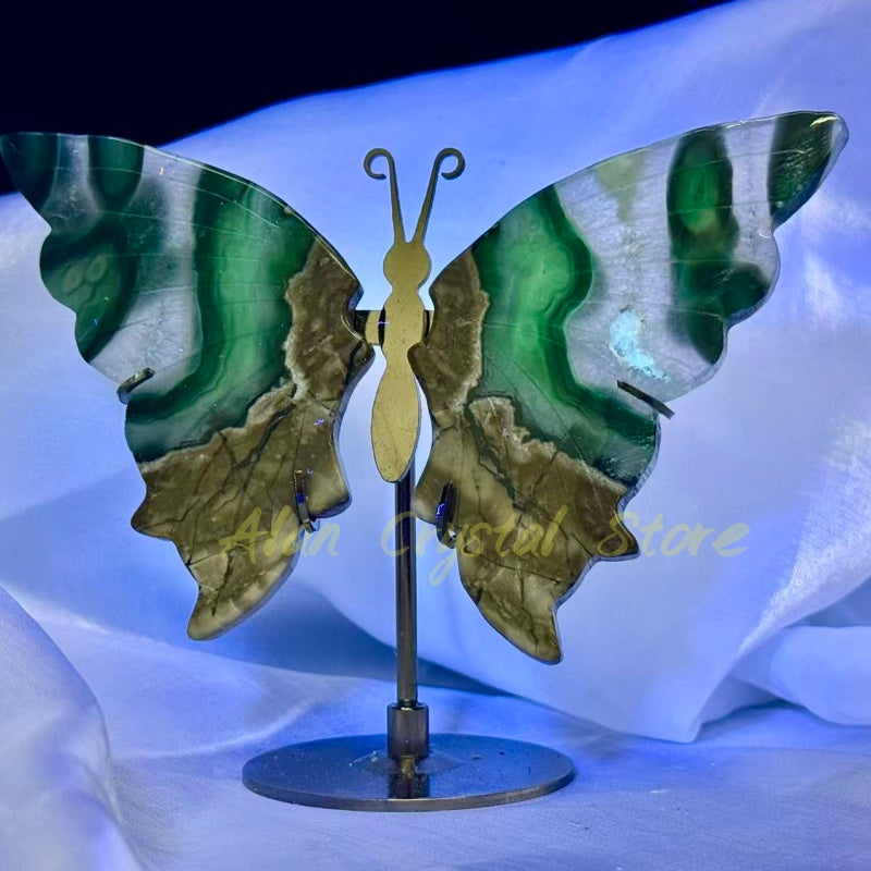 Volcano Agate Butterfly Wings