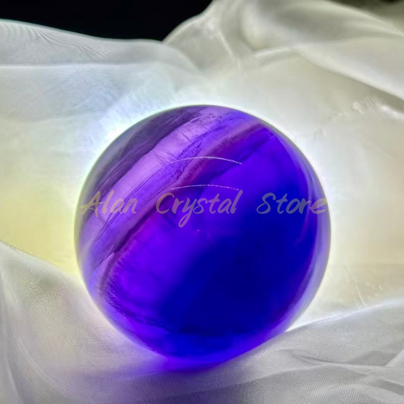 Purple Fluorite Sphere