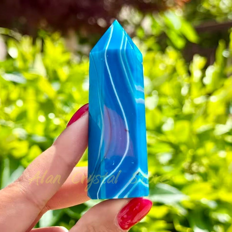 Blue Sardonyx Points