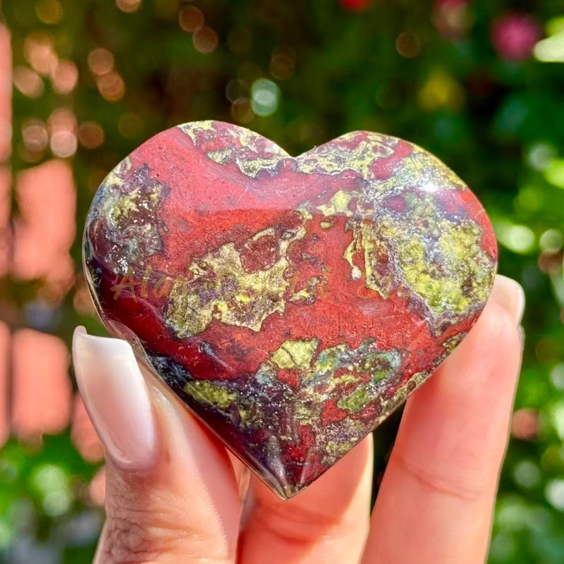 Dragon Blood Stone Heart