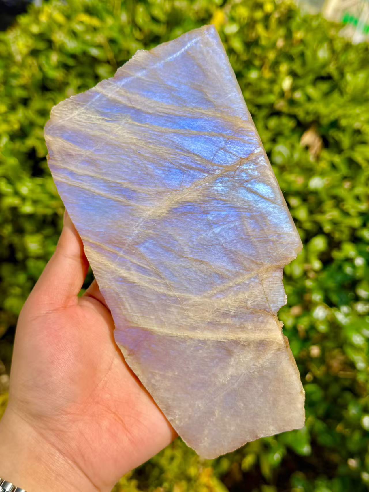 Natural Moon Stone Slice,High Quality Moon Stone