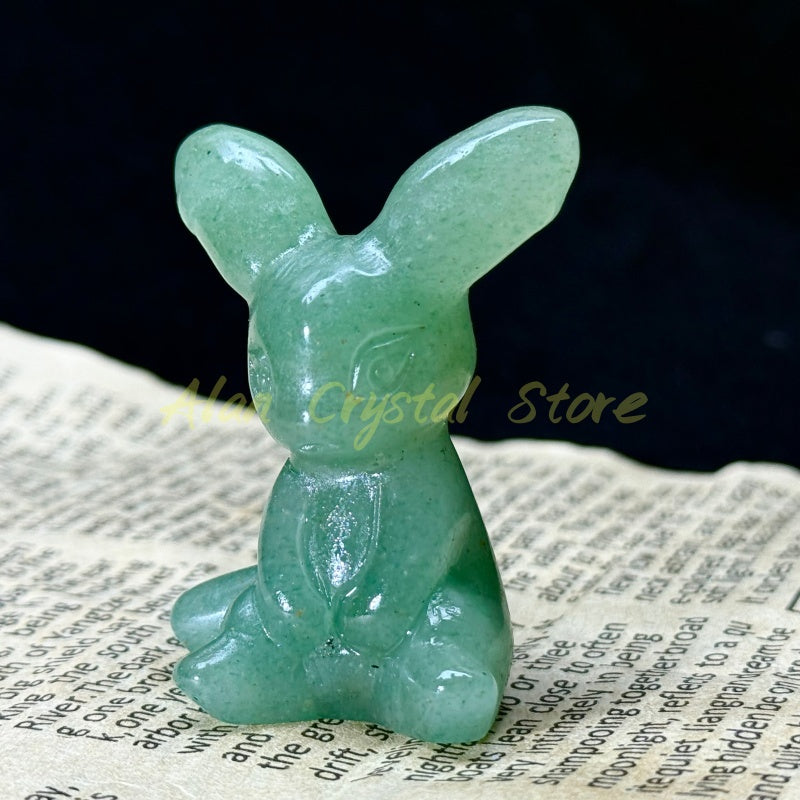 Natural Aventurine Umbreon Carving.1PC
