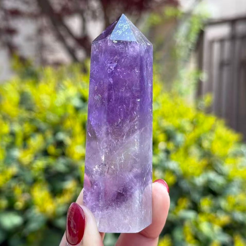 Natural Amethyst Obelisk.