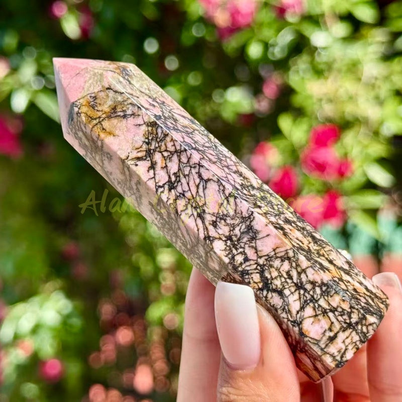Rhodonite Points