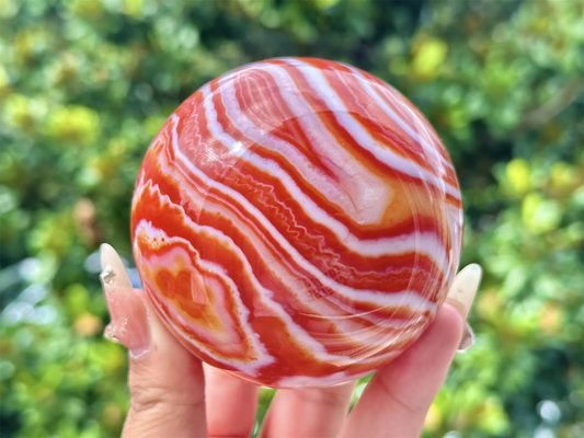 Natural Red Agate Sphere,Agate Geode Ball.Crystal quartz Ball+Free Base