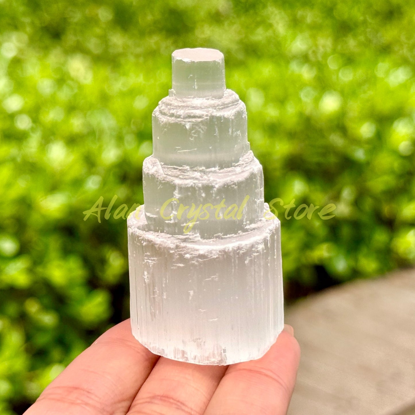 Natural Selenite Quartz Tower.1PC