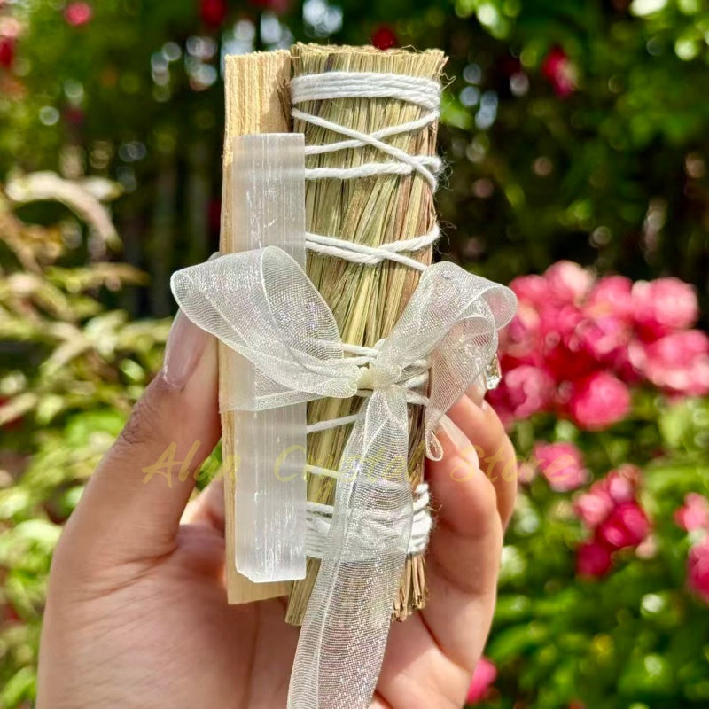 Crystal Pau Santo Sage Energy Sets