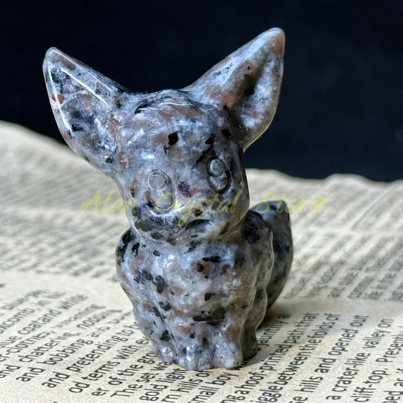 Natural Yooperlite Eevee Carving.1PC